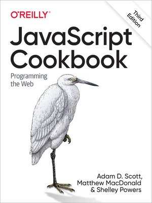 cover image of JavaScript Cookbook